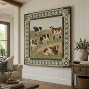 Vintage Americana Art | Pasture Herd Scene