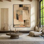 Abstract Art | Torn Paper Layers