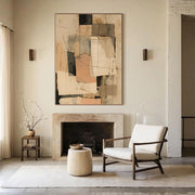 Abstract Art | Torn Paper Layers