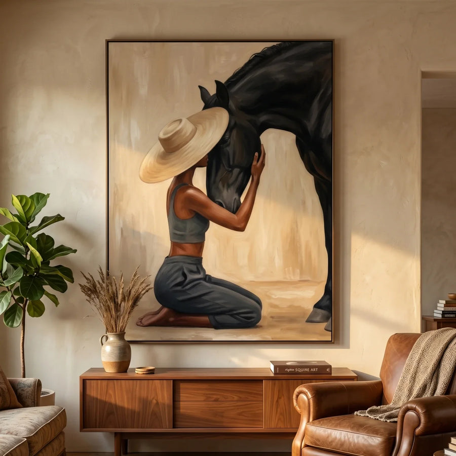Vintage Americana Art | Quiet Bond