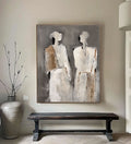 Abstract Art | Neutral Figure Pair