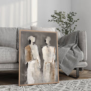 Abstract Art | Neutral Figure Pair