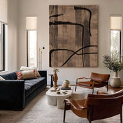 Abstract Art | Zen Curve Lines