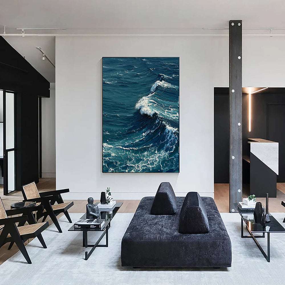 Impressionist Art | Ocean Crest Foam