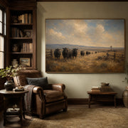 Vintage Americana Art | The Quiet Fields of Time