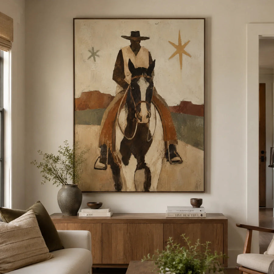 Vintage Americana Art | Where the Dust Keeps Its Stars
