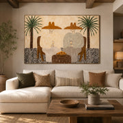 Vintage Americana Art | Palm Wine Companions