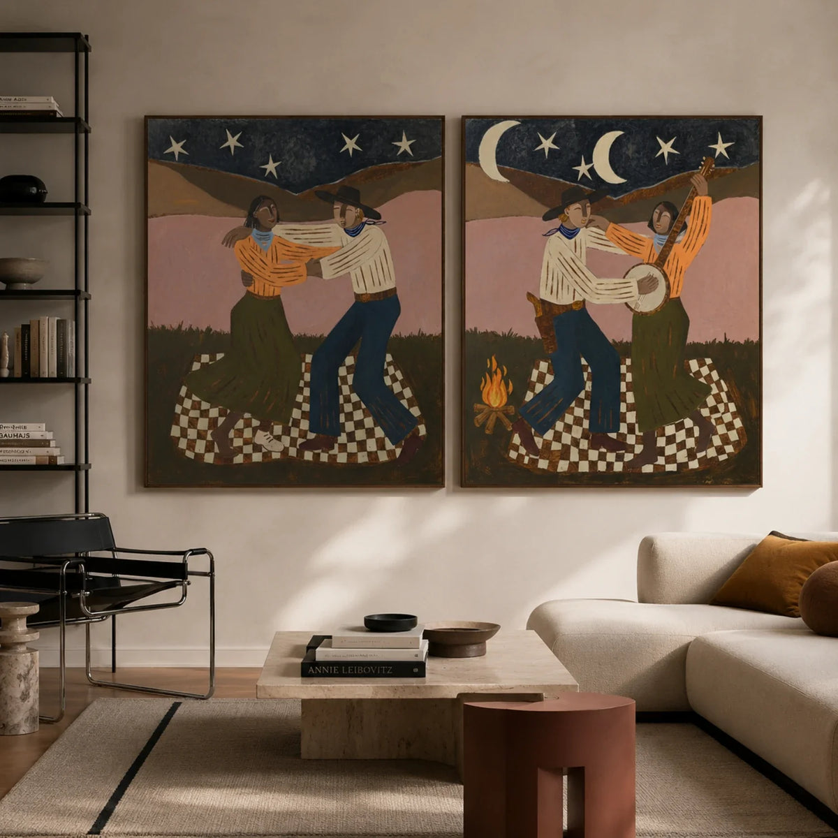 Vintage Americana Art | Where the Dust Keeps Time