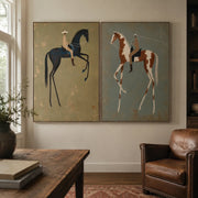 Vintage Americana Art | Twin Cadence