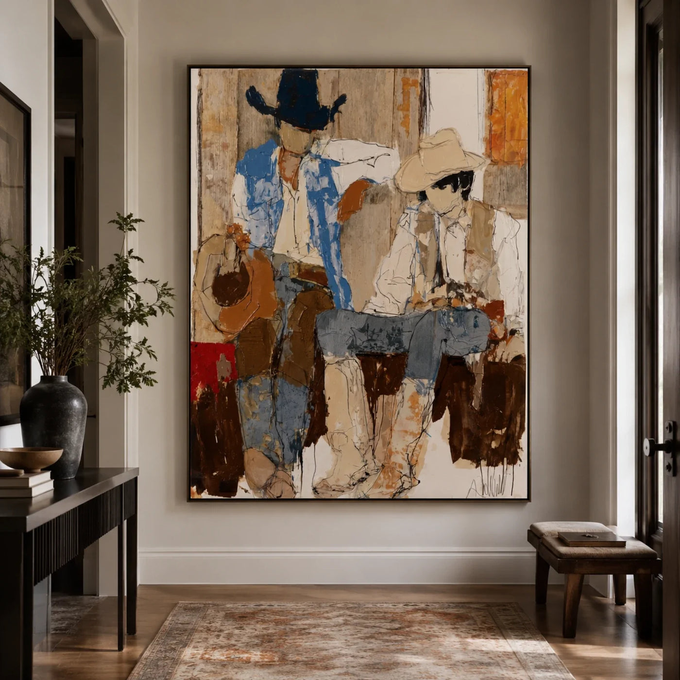 Vintage Americana Art | Ranch Companions