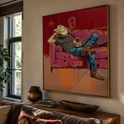 POP Art | Couch & Lone Beer
