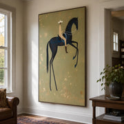 Vintage Americana Art | Midnight Poise