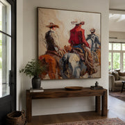Vintage Americana Art | Echoes Along the Dust Trail