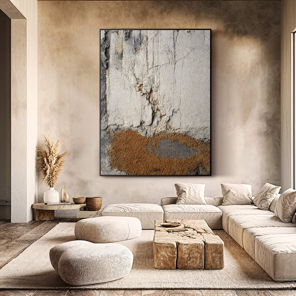 Wabi-Sabi Art | Exposed Mesh Patina
