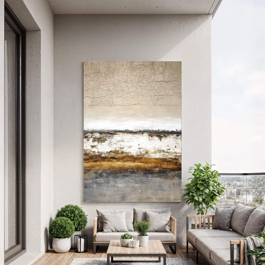 Wabi-Sabi Art | Cracked Horizon Layers