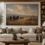 Vintage Americana Art | The Quiet Fields of Time