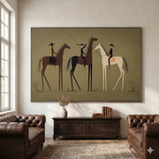 Vintage Americana Art | Frontier Echo