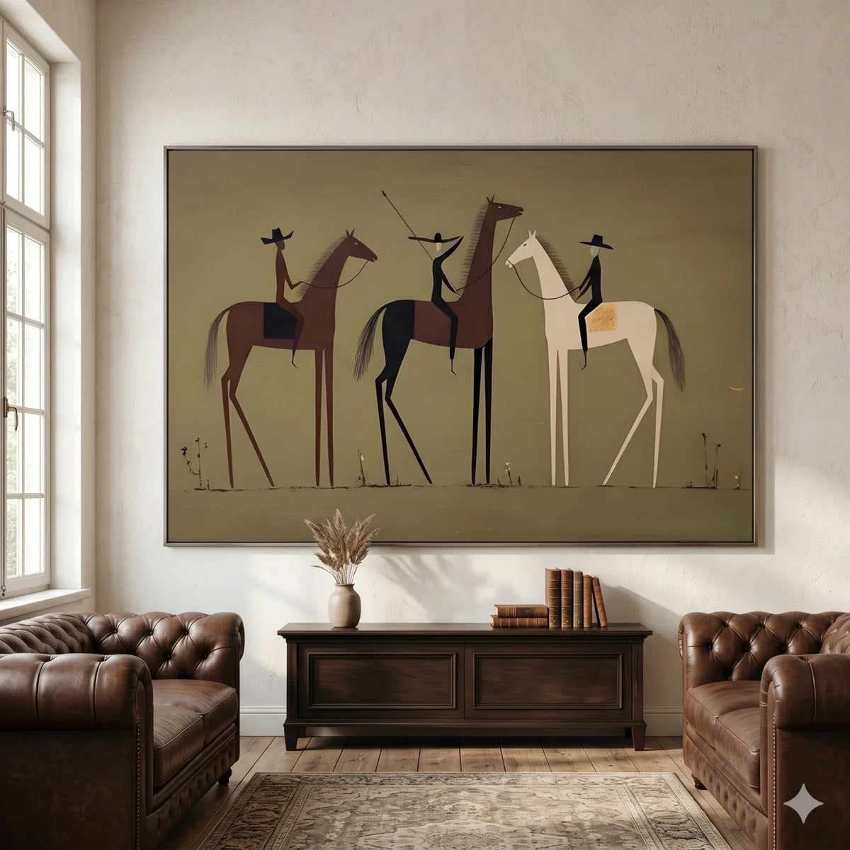 Vintage Americana Art | Frontier Echo
