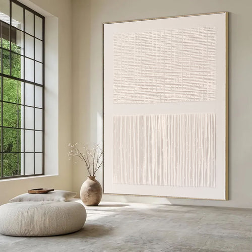 3D-Textured Art | Labyrinth & Linear Relief