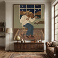 Vintage Americana Art | Starlit Sonata
