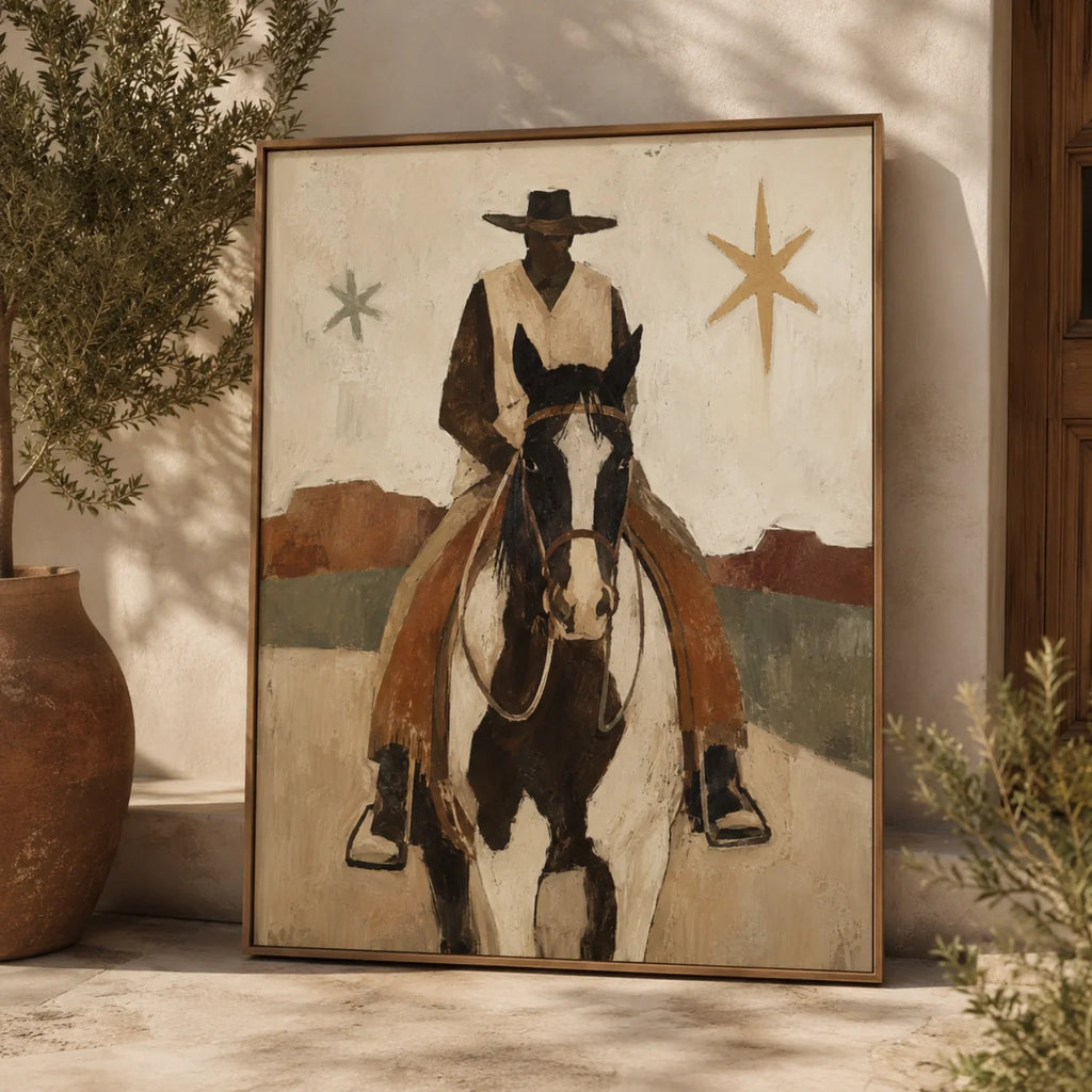 Vintage Americana Art | Where the Dust Keeps Its Stars