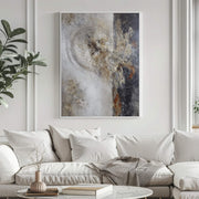 Wabi-Sabi Art | Weathered Circle Divide