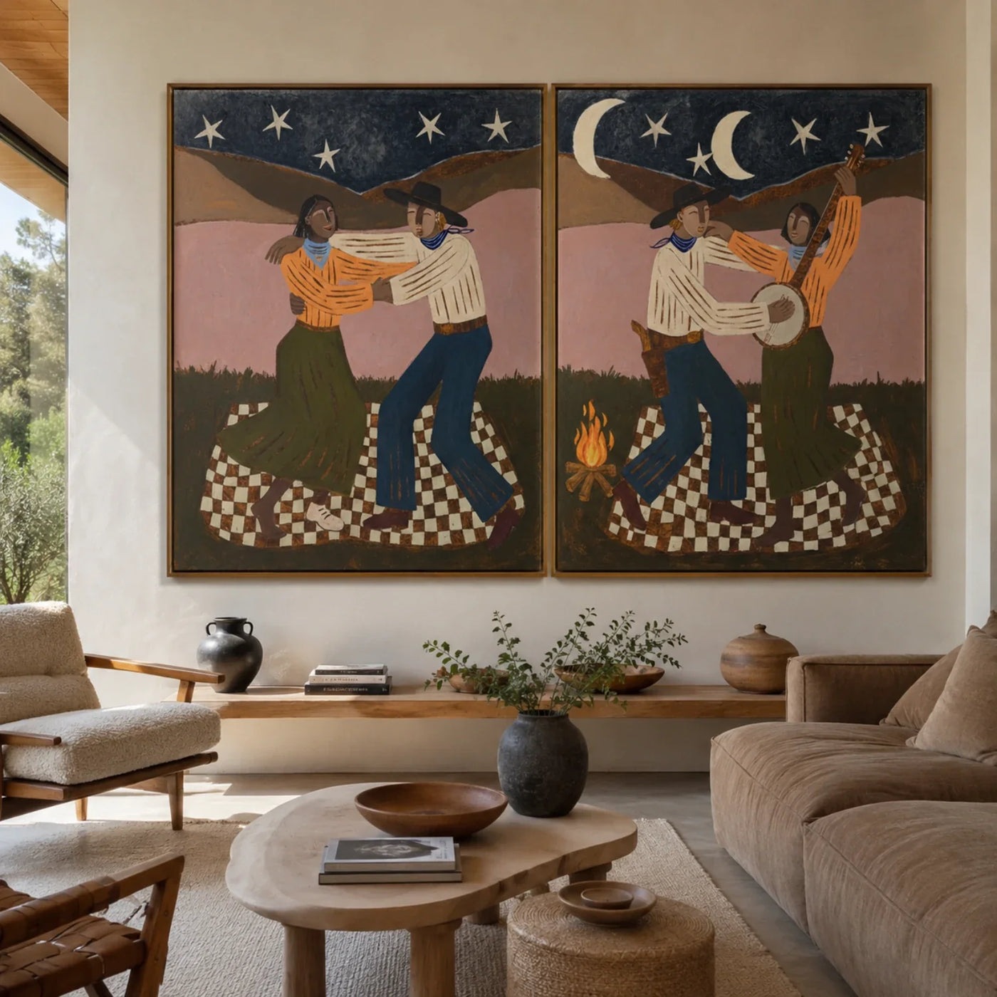 Vintage Americana Art | Where the Dust Keeps Time