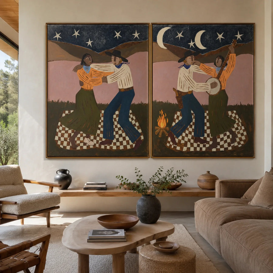 Vintage Americana Art | Where the Dust Keeps Time