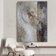 Wabi-Sabi Art | Weathered Circle Divide