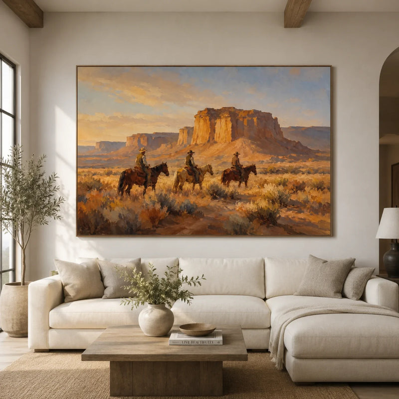 Vintage Americana Art | Where the Stone Keeps Time
