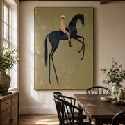 Vintage Americana Art | Midnight Poise