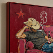 POP Art | Couch & Lone Beer