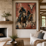 Vintage Americana Art | Beneath the Mark of Bone