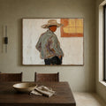 Vintage Americana Art | Desert Silence-1