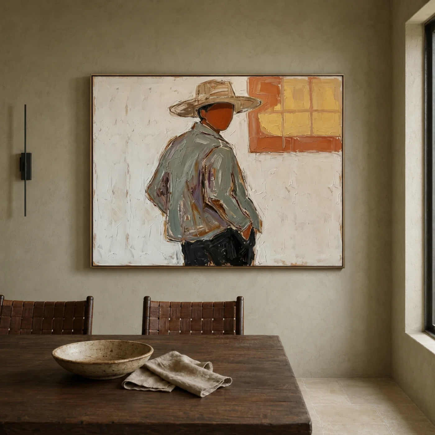Vintage Americana Art | Desert Silence-1
