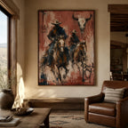 Vintage Americana Art | Beneath the Mark of Bone