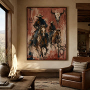 Vintage Americana Art | Beneath the Mark of Bone