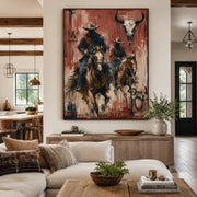 Vintage Americana Art | Beneath the Mark of Bone