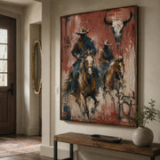 Vintage Americana Art | Beneath the Mark of Bone