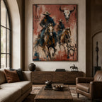 Vintage Americana Art | Beneath the Mark of Bone