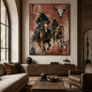 Vintage Americana Art | Beneath the Mark of Bone