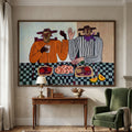 Vintage Americana Art | Harvest Table