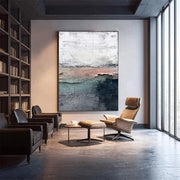 Wabi-Sabi Art | Muted Earthy Horizon