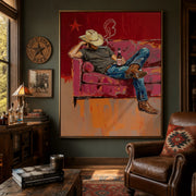 POP Art | Couch & Lone Beer