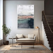 Wabi-Sabi Art | Muted Earthy Horizon