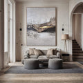Wabi-Sabi Art | Cracked Gold Accent