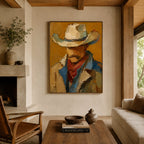 Vintage Americana Art | The Weight of the Western Sky
