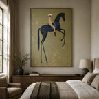 Vintage Americana Art | Midnight Poise
