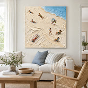 3D textured Art | Stillness at Low Tide