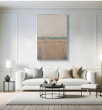 Wabi-Sabi Art | Coastal Shell Horizon